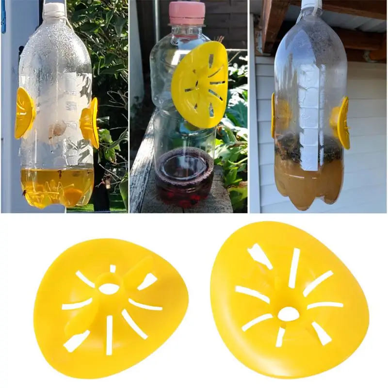 10-100ks Wasp Trap Catcher Tvar kvetu Flying Hmyz Funnel Trap včelá srne Catcher Garden záhrada vonkajší závesný nástroj na riadenie škodcov