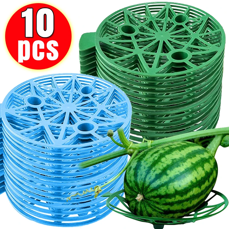 10/11ks vodný melón podpora držiteľa okrúhlych rastlín Podporuje záhradnú zeleninovú úrodu ochranca lezenia na stojan na záhradné zásoby