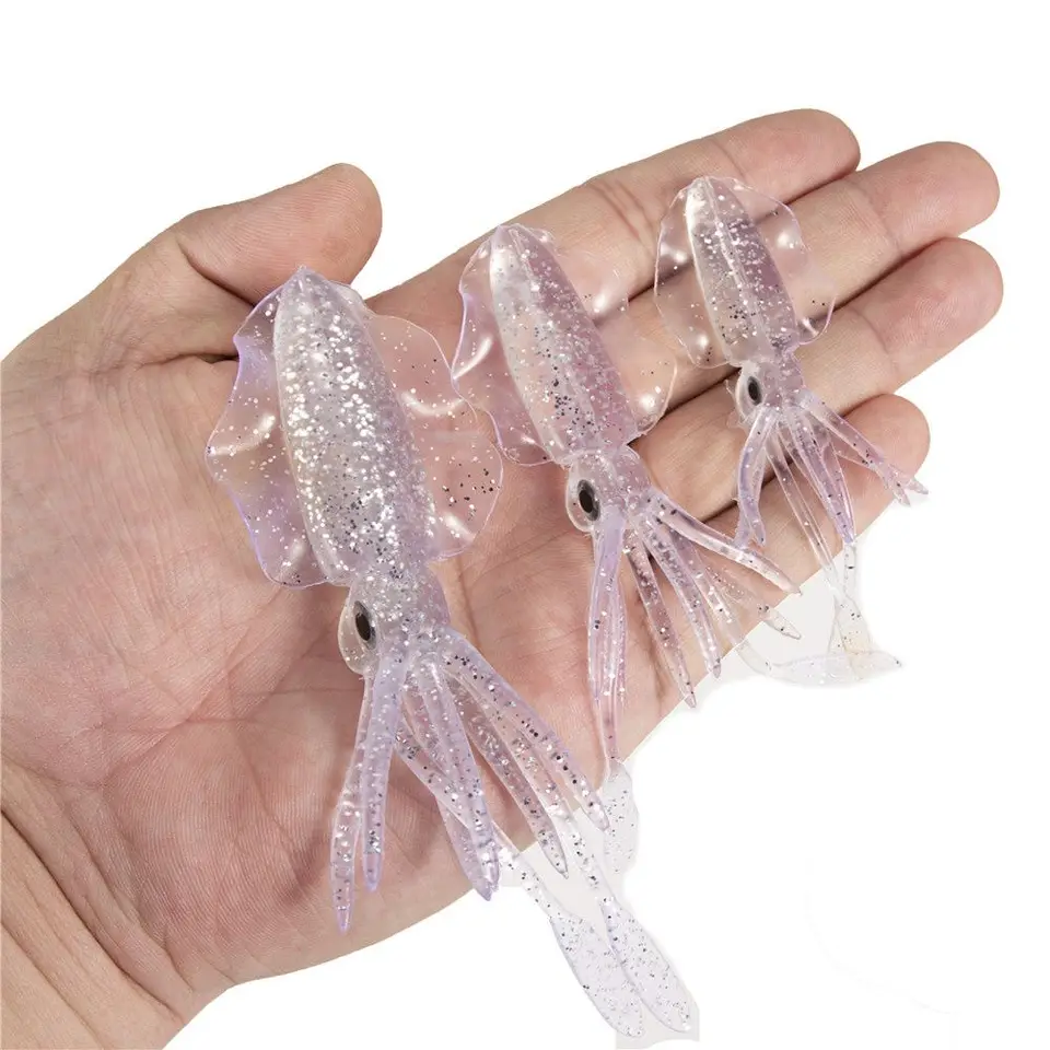 10/12/15 cm 5 Farba Svetelné umelé chobotnice Soft