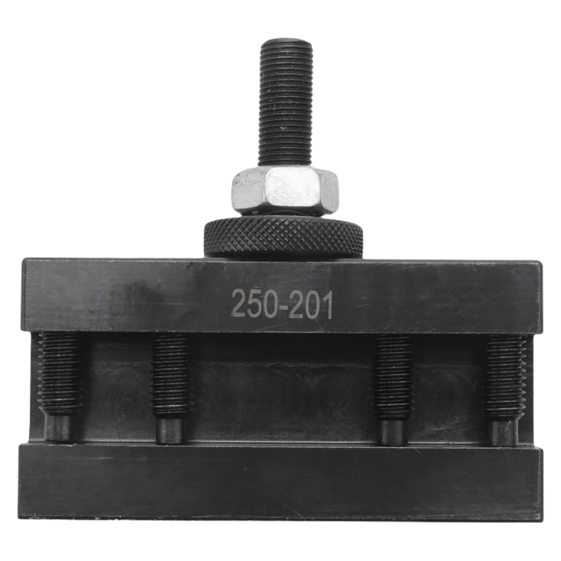 10-15inch BXA Rýchla zmena CNC Lathe Nástroj Post 1 Držiak na otáčanie otáčania 250-201 Držiteľ pre sústruhové nástroje