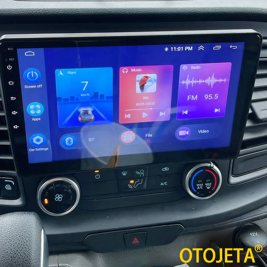 10.1inch CarPlay pre Ford Transit Custom Van BJ 2018 2020 2021 Android 14 Car Radio Multimedia Video Player GPS Navigation Audio Audio