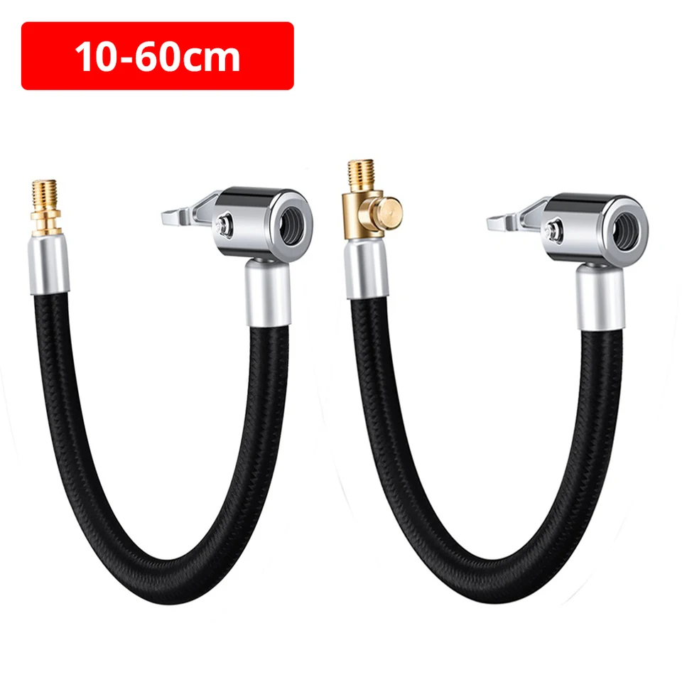 10 20 40 60 cm nafukovacie hadica nafukovacie vzduchové čerpadlo na nafukovanie pneumatík na nafukovanie adaptéra Twist Twist Tire Connection Locking Air Chuck