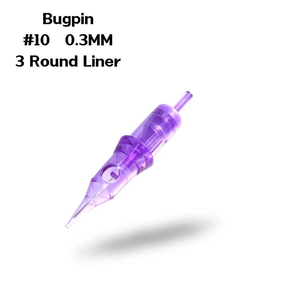 10/20/50/100/200ks 3 Round Liner Tattoo Pro Cartridge ihly RL3 #10