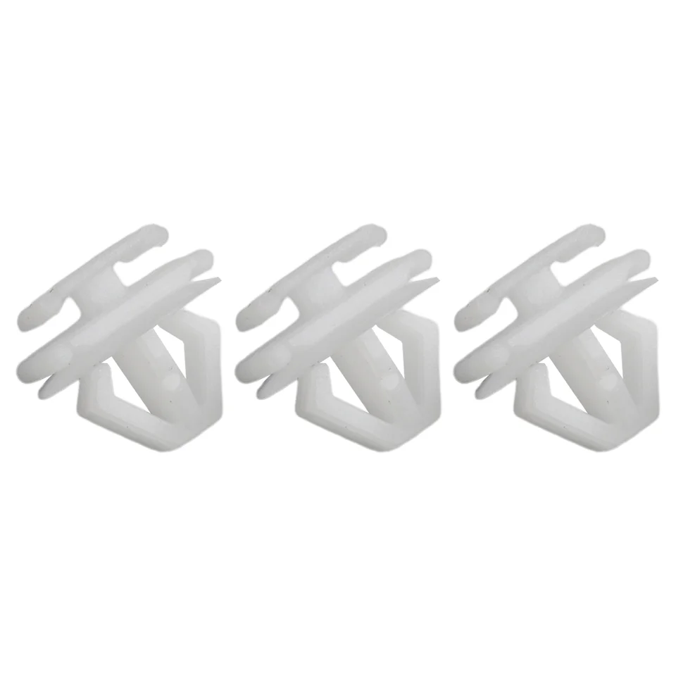 10/20/50ksové sponky prednej mriežky Slam Panel 6995x3, 6995-X3 pre 106 206 306 307 806 Expert 6995x3 Zmestie do otvoru: 9 mm plastový biely biely