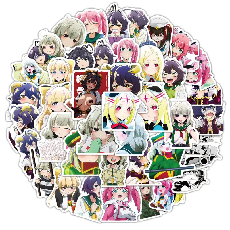 10/25/50ks anime sa prúdi na magické dievčatá graffiti vodotesné nálepka na kreslenú nálepku