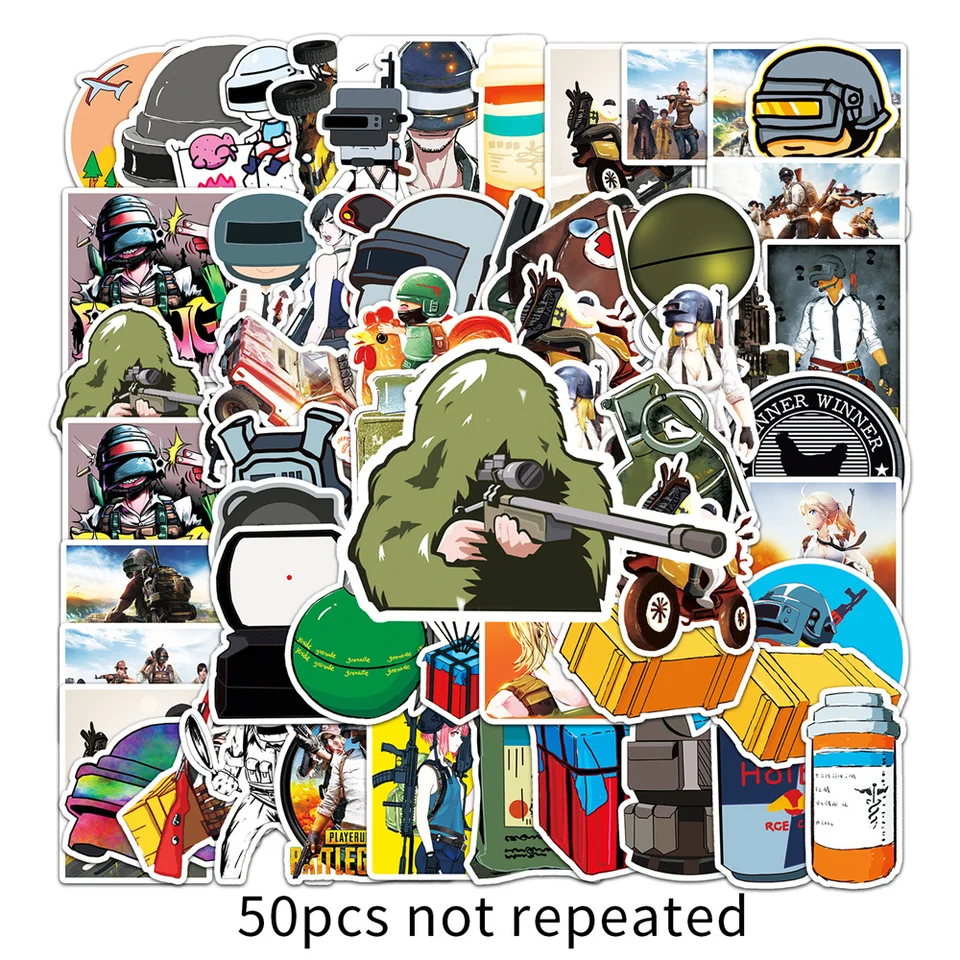 10/30/50ks hra Game Graffiti Sticker iPad Suitcase Skateboard Helma batožina laptop prenosný klasický hračkársky nálepka Veľkoobchod