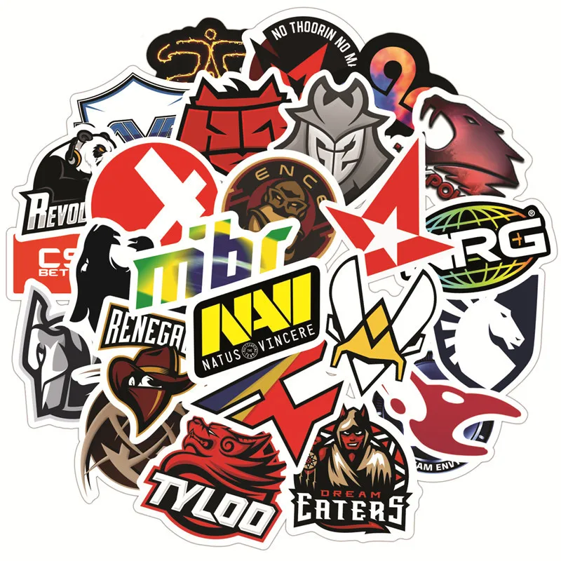 10/30/50ks Shooting CS Go Game Graffiti STrancers Notebook Guitar Water DIY Cup Trolley CAR CAR CUROPOR