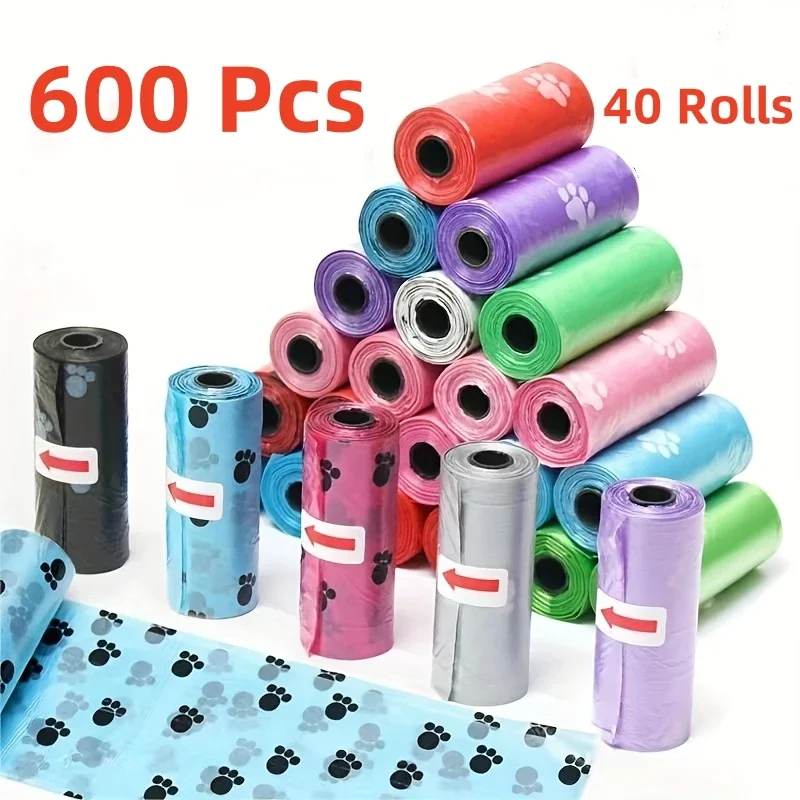 10/40 Roll Dog Hover Tašky pre psa veľké tašky na odpadky z mačiek Doggie Outdoor Home Čisté doplňovanie odpadkových vreckov