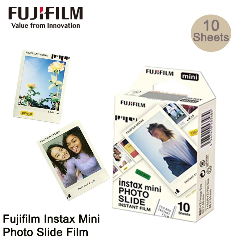 10-50 listov Fujifilm Mini Photo Slide Instax Film pre Instax Mini 12 Film pre Mini Evo 7+ 40 99 SE 90 Link 2/3 Instax Mini Film