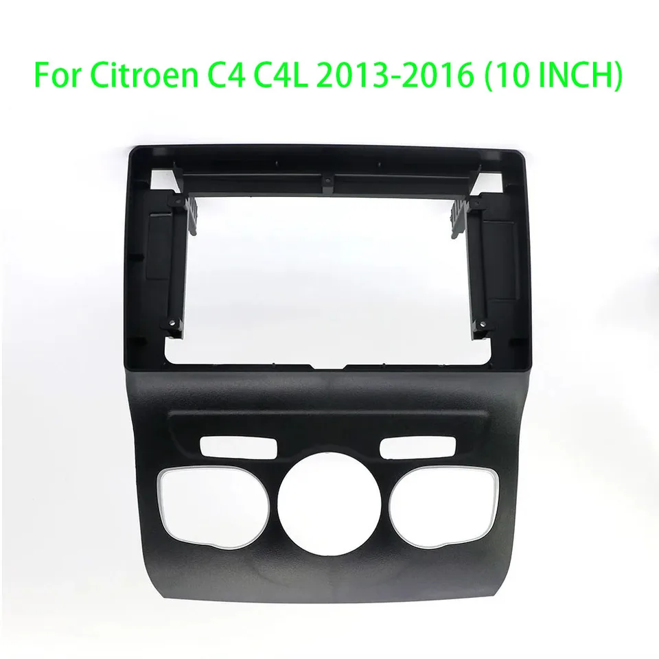 10 '' Adaptér Canbus Box Decoder Android Audio Dash Fitting Panel Radio Radio DVD Player Fascia Frame pre Citroen C4 C4L 2013-2016