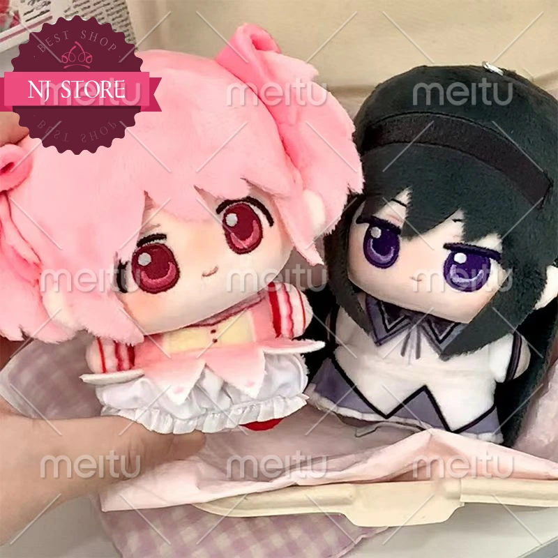 10 cm anime hra dievča Kaname madoka mäkký roztomilý roztomilý batoh tlač tela hviezdice prívesok plyšový kľúče dano darčeky 10 cm