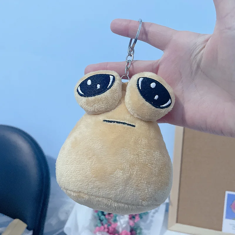 10 cm horúca Pouh Plush Plush Hračky My Pet Alien Game Doll Doll Batoh Pendant Keychain Hračky Periférne hračky Soft