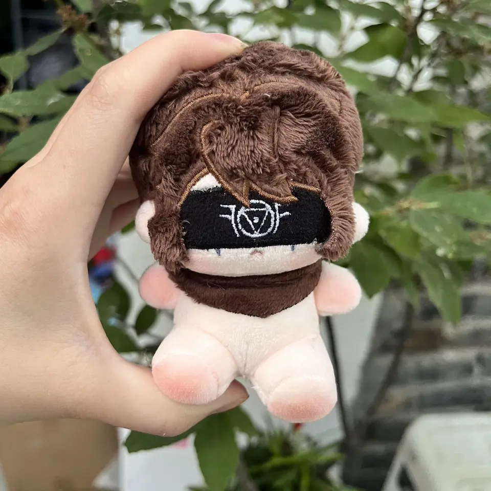 10 cm hra Anime Identita v Cosplay Survivors Väzenca Embalmer Composer Hermit Seer Soft Plush Norton Pendant Key Chain Darče