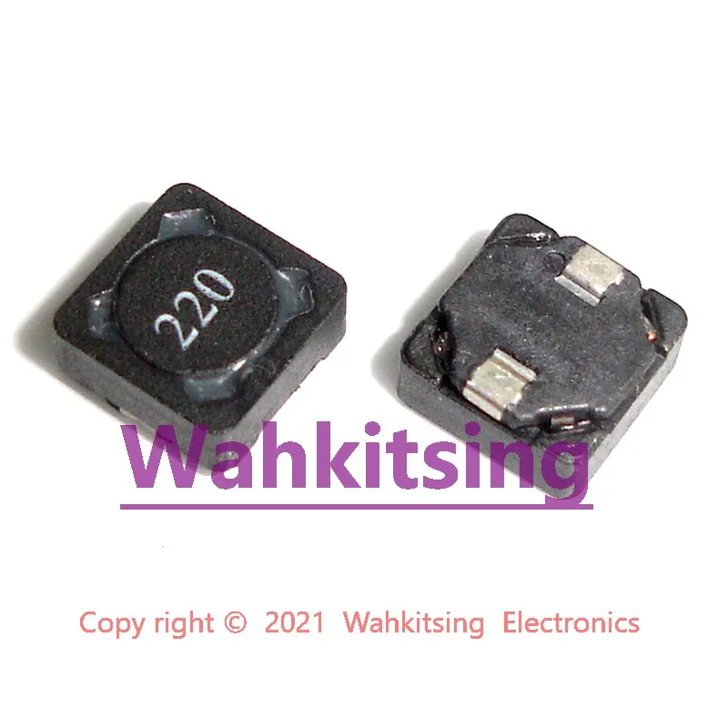 10 ks 7x7x4 mm DS74 Series Shielded SMD Power Inductors: 10UH 15UH 18UH 22UH 27UH 33UH 39UH 47UH 56UH 68UH 82UH