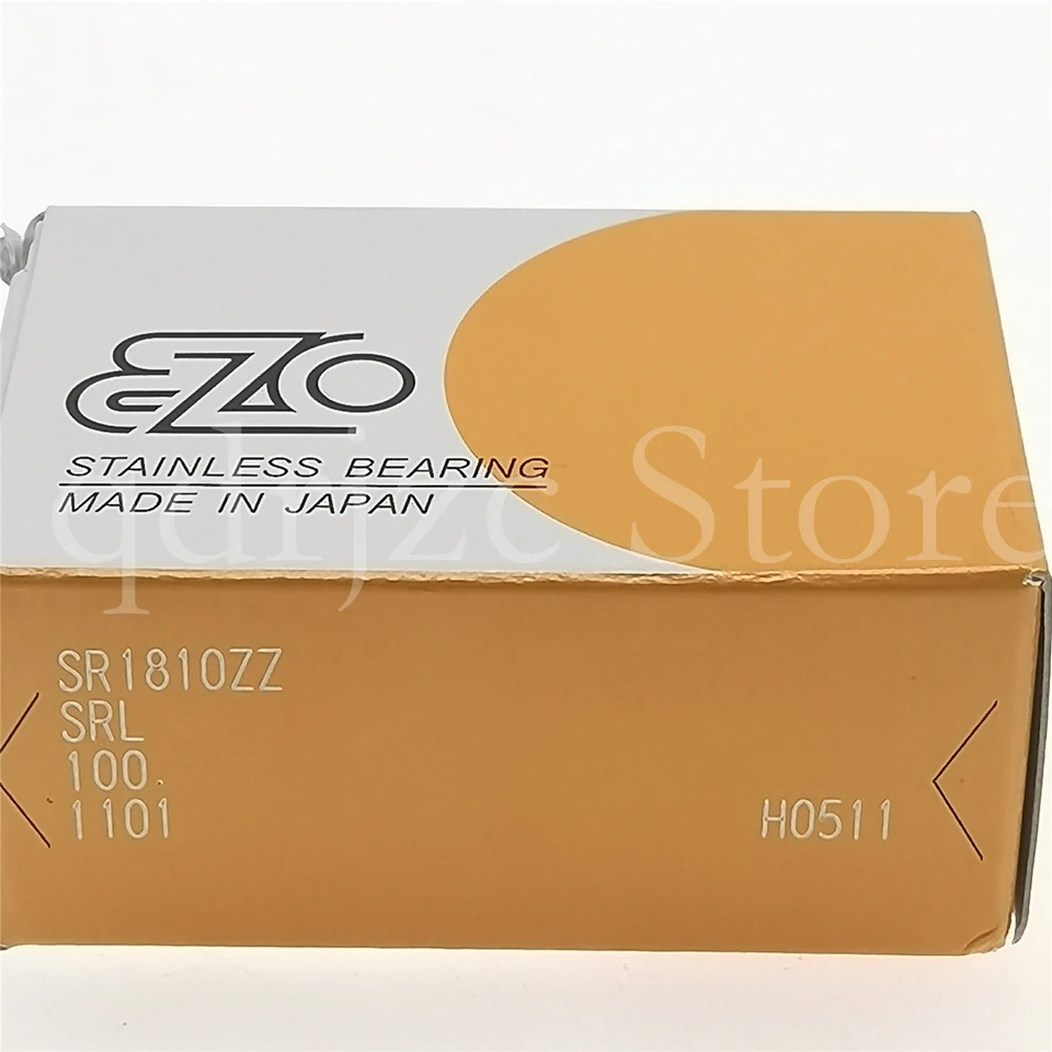 (10 ks) palec guľôčkové ložisko SR1810ZZ = R1810Hzz DDRI-8516ZZ 7,938 mm x 12,7 mm x 3,967 mm