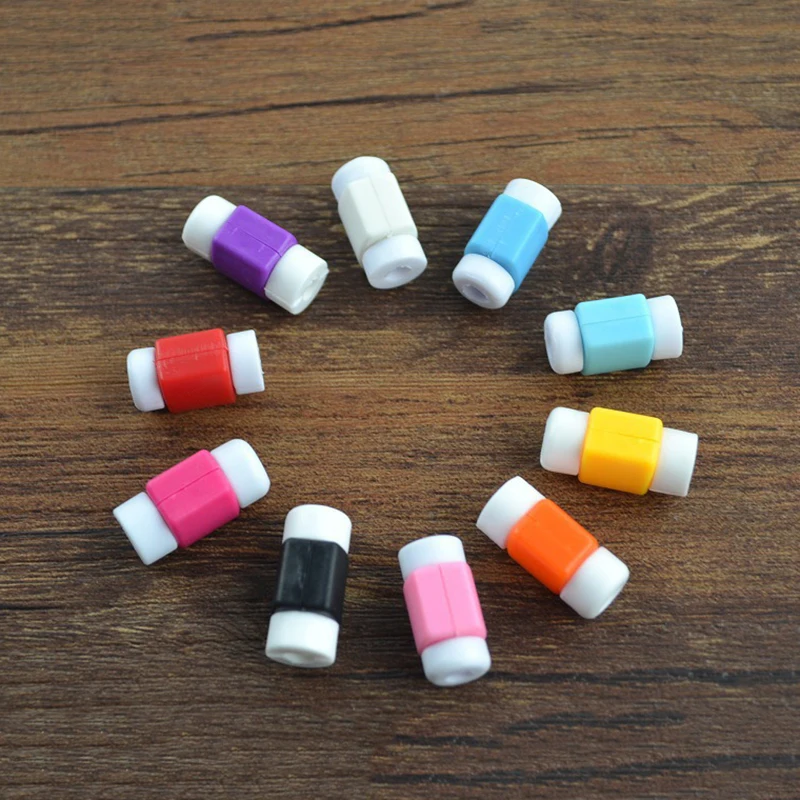 10 ks/šarža chránič kábla pre originálny nabíjač káblov iPhone USB pre iPhone x 8 6 7