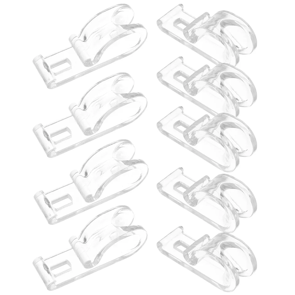 10 ks žalúzie Roller Hook Vertikálna fixačná spona conp opona P-v tvare korálikov