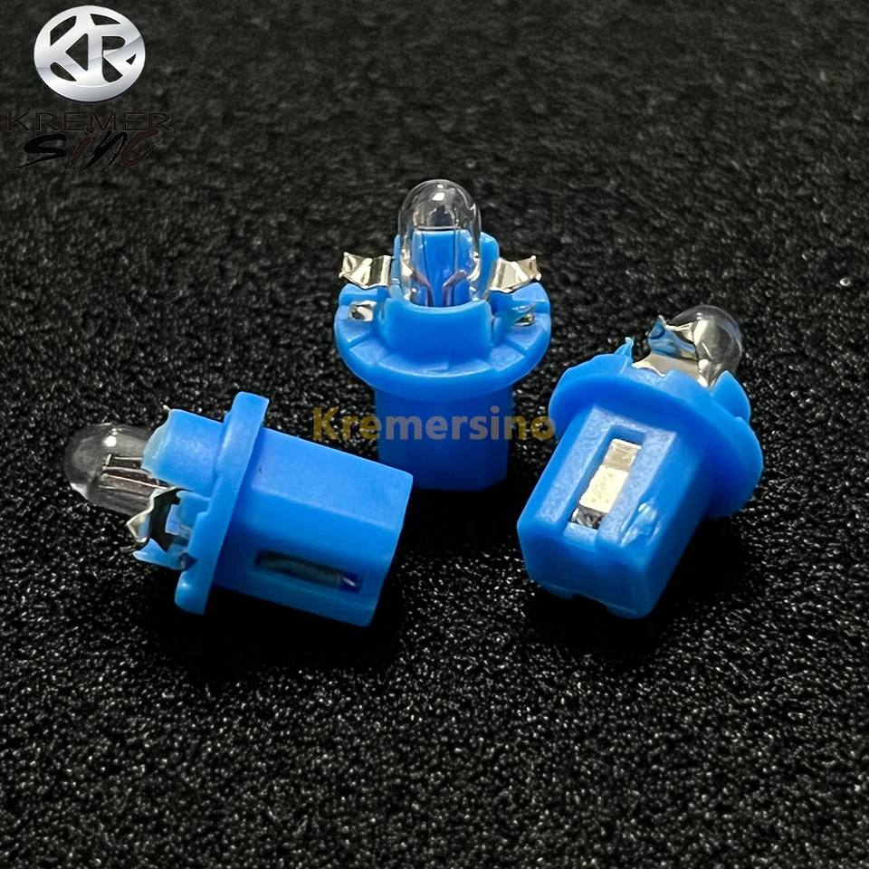 10 kusov 12 V 1,2 W BAX Blue BX8.5D Žiarovky pre Audi Mercedes Benz BMW Opel Volvo CAR CARB INTERION CAR LUMS LAMS