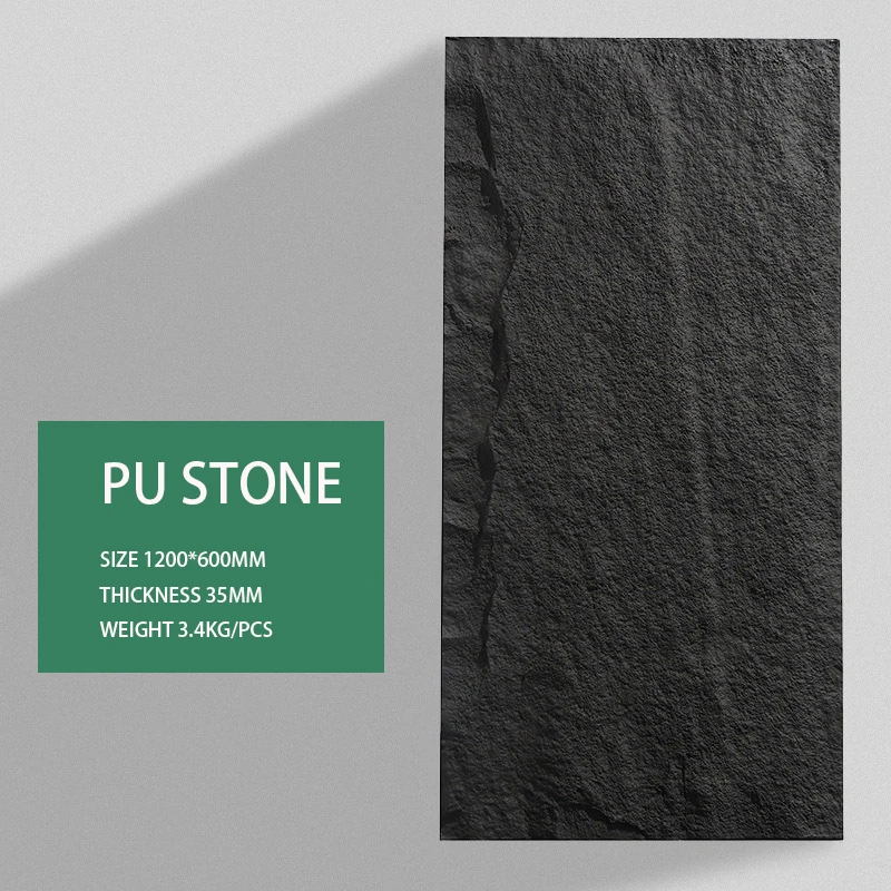 10 kusov 1200 mm x 600 mm PU nástenné panely interiér a vonkajšie dekorácie