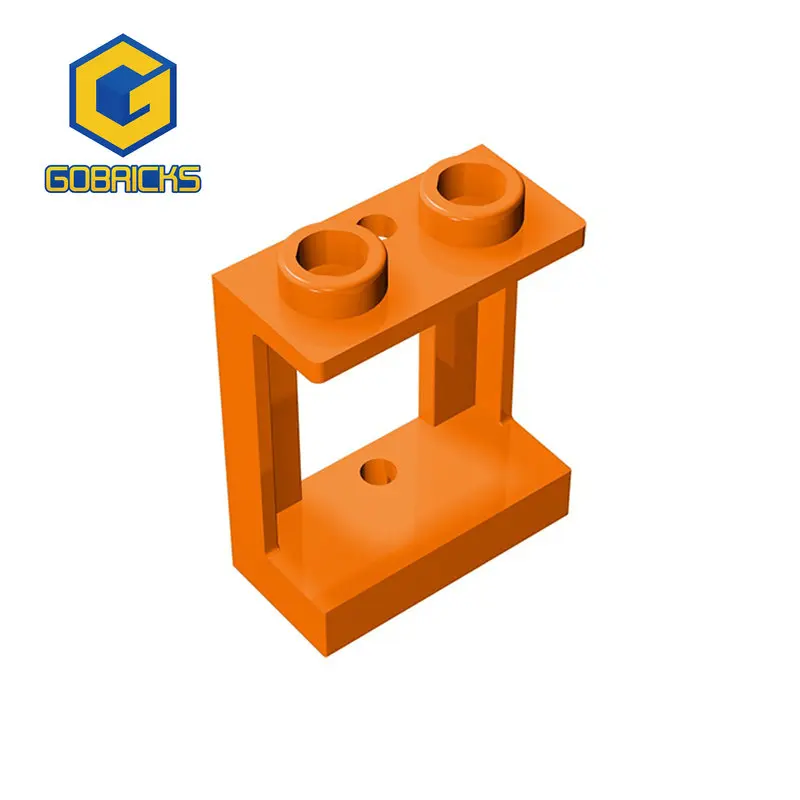 10 kusov Gobricks GDS-786 kompatibilný s Lego 90195 nástenné tehly 1x2x2 Zostavuje stavebné bloky vzdelávacie kreatívne GI