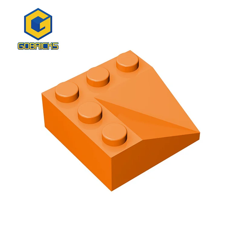 10 kusov Gobricks GDS-860 Kompatibilný s Lego 99301 3x3 Zostavte diely budovy tehly