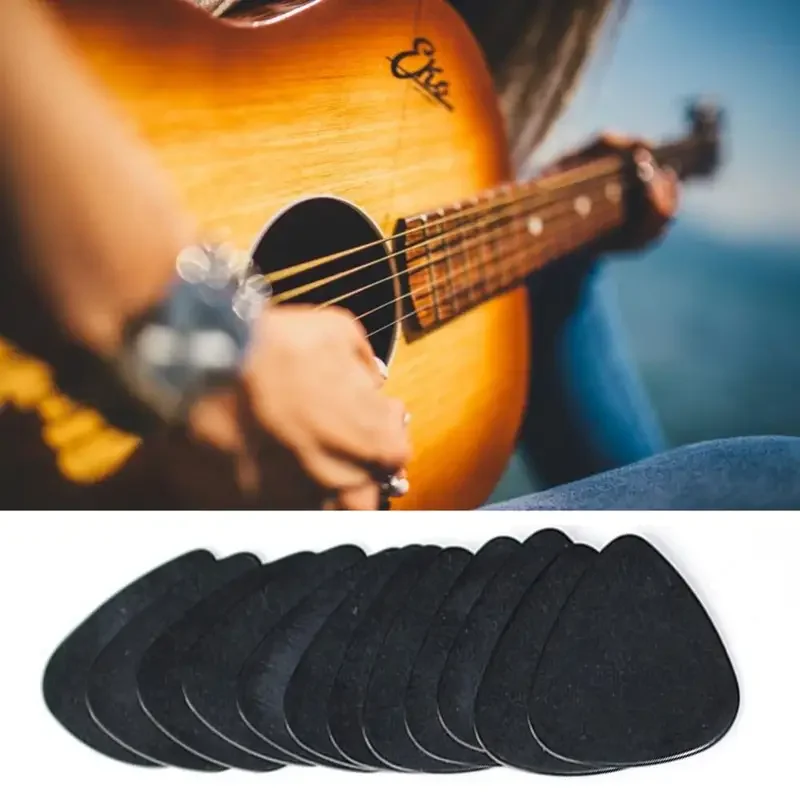 10 kusov hudobné príslušenstvo čierna 0,5 mm gitara tipy na gitaru hrajúce výcvikové nástroje hudobné nástroje