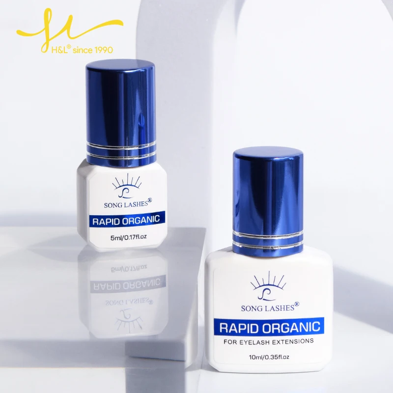 10 ml silné lepidlo lepidla na mihalnice 1-2 s rýchlym suchým profesionálnym falošným riasom predlžovacie lepidlo Private Label Black Lash Glue