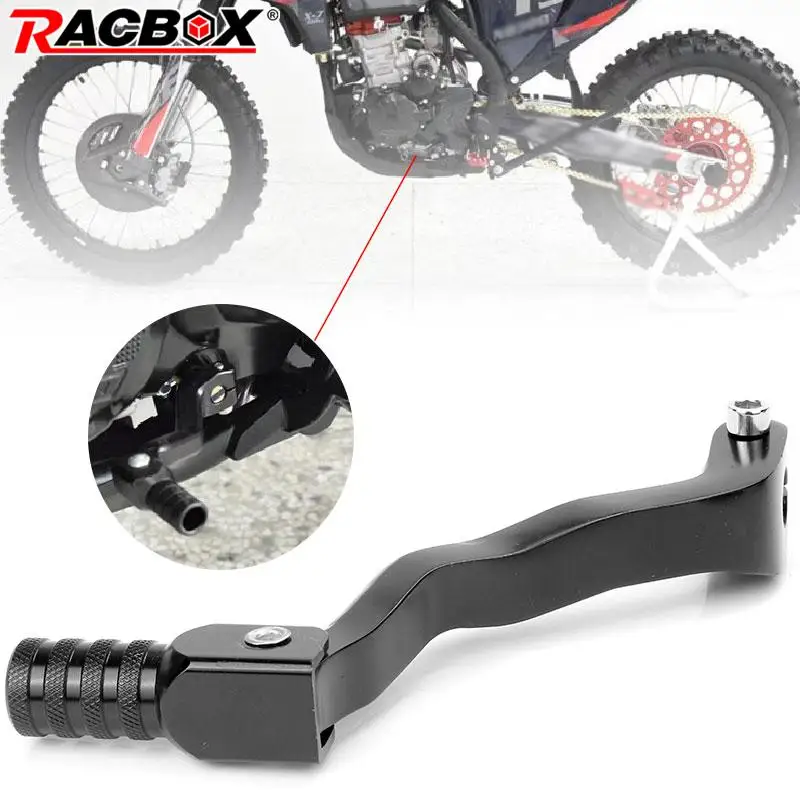 10 mm 11 mm motocyklová páka Hliníková zliatina Čierna univerzálna pre CB125 CB250 CRF450R YZ125 YZ125X YZ250 DRZ400S