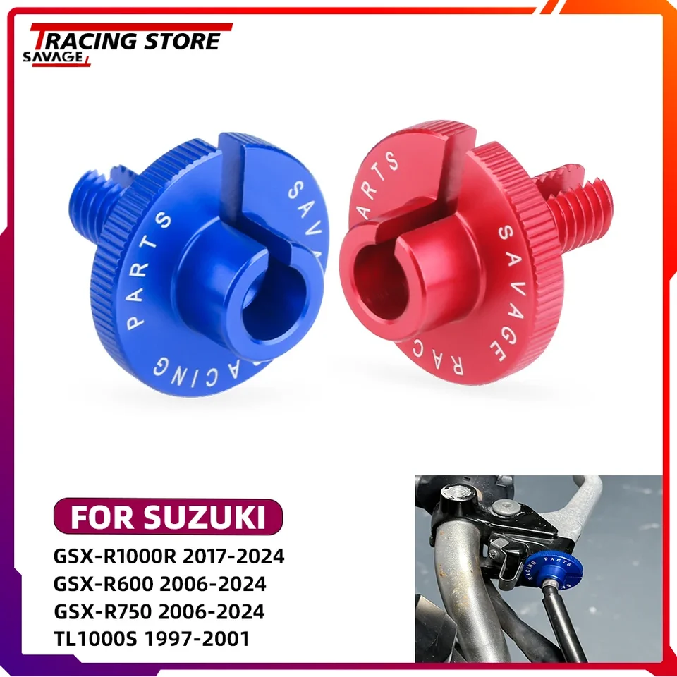 10 mm nastavovacia skrutka káblovej skrutky kábla Adruster skrutky pre Suzuki TL1000 GSXR1000 /R GSXR600 GSXR750 GSXS1000 /GT /F /S Katana 1000 Nut