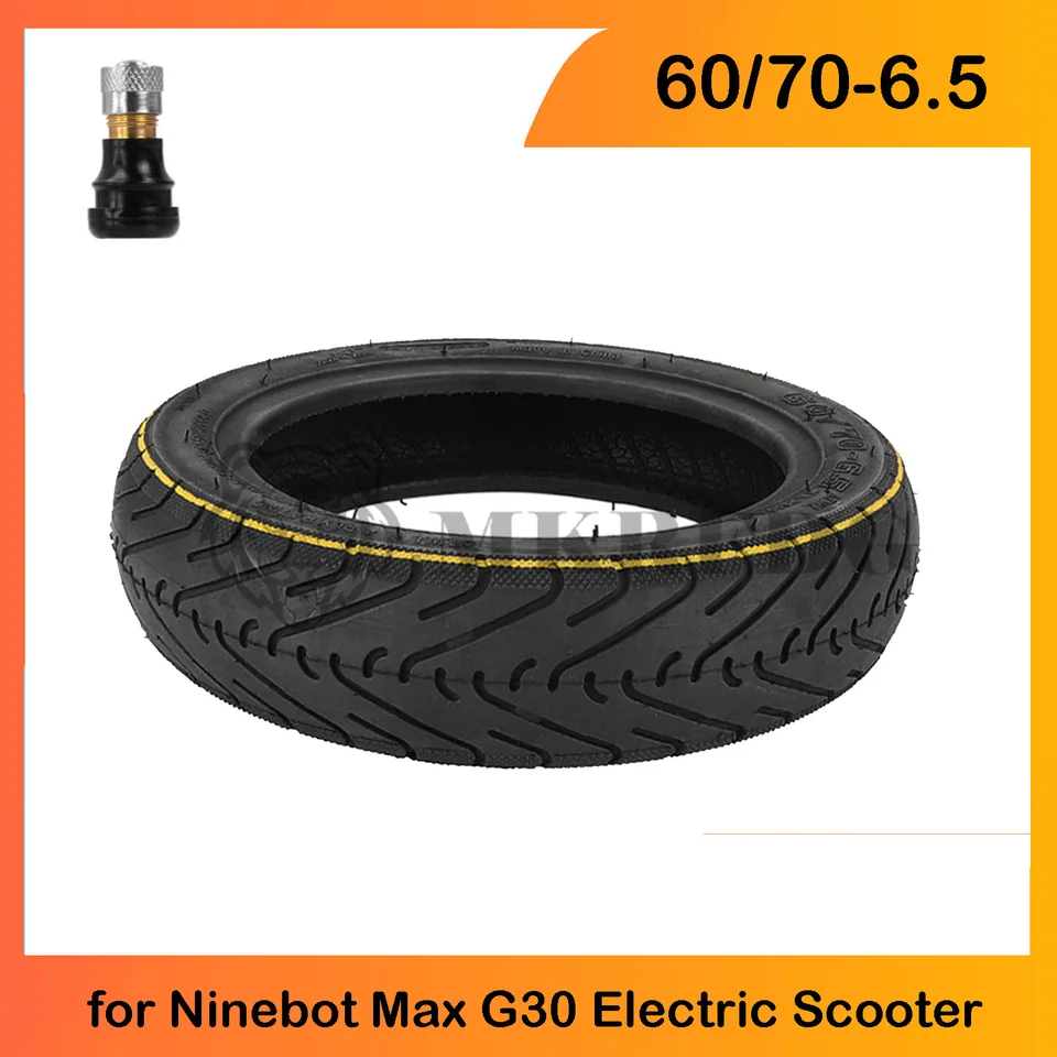 10 palcov 60/70-6,5 pre deväťbot Max G30 G30D Electric Secootter predné a zadné pneumatiky