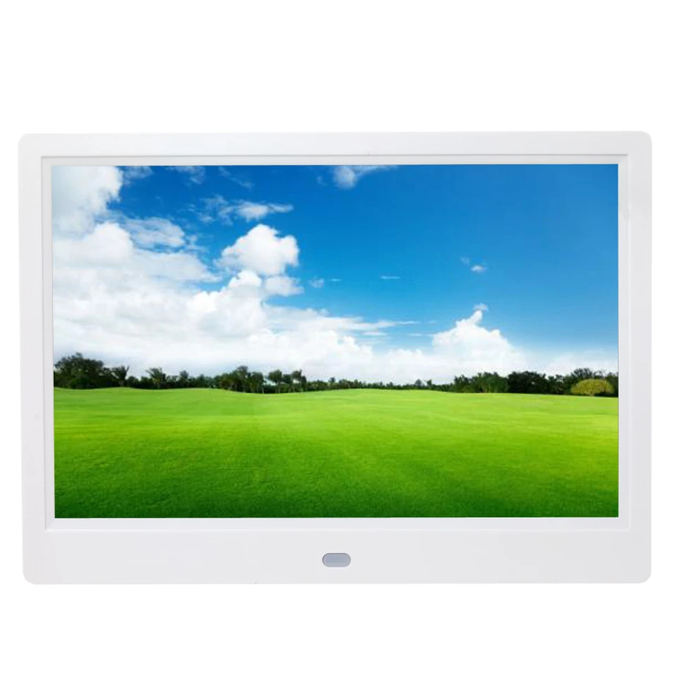 10 -palcový iPS obrazovky Picture Player Video prehrávač prehrávanie slučky Digitálny foto ráme
