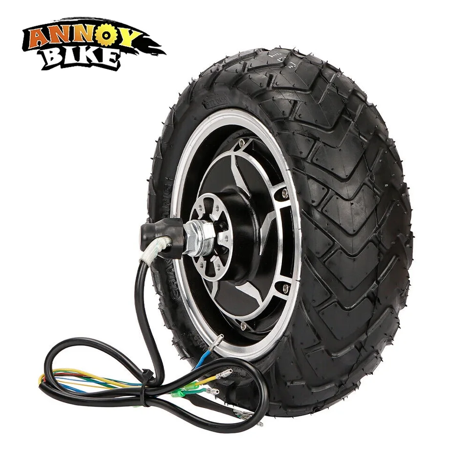 10 -palcový náboj motora Ebike Scooter 48v1200W bez kefiek bez prevodovky Motor Elektrický motocykel koleso Bicicleta ElectricalA