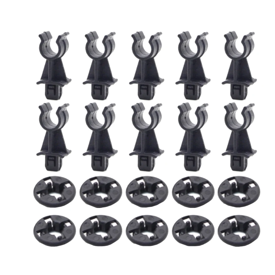 10 Set Keeper pre Nissan Qashqai Dualis J10 navara D40 Pathfinder R51 Držiak na kapucňu kapucň