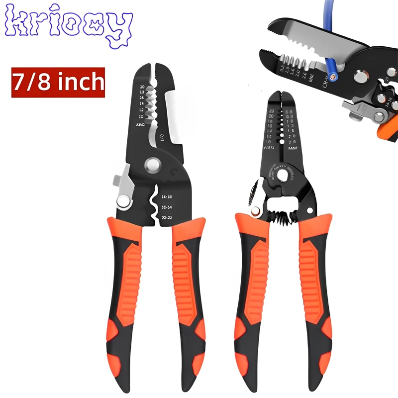 10 v 1 drôtových klieštiach striptéra Multifunkčný elektrotechnický odlupovací kábelový káblový drôt Stripper striptéra Nástroje striptéra