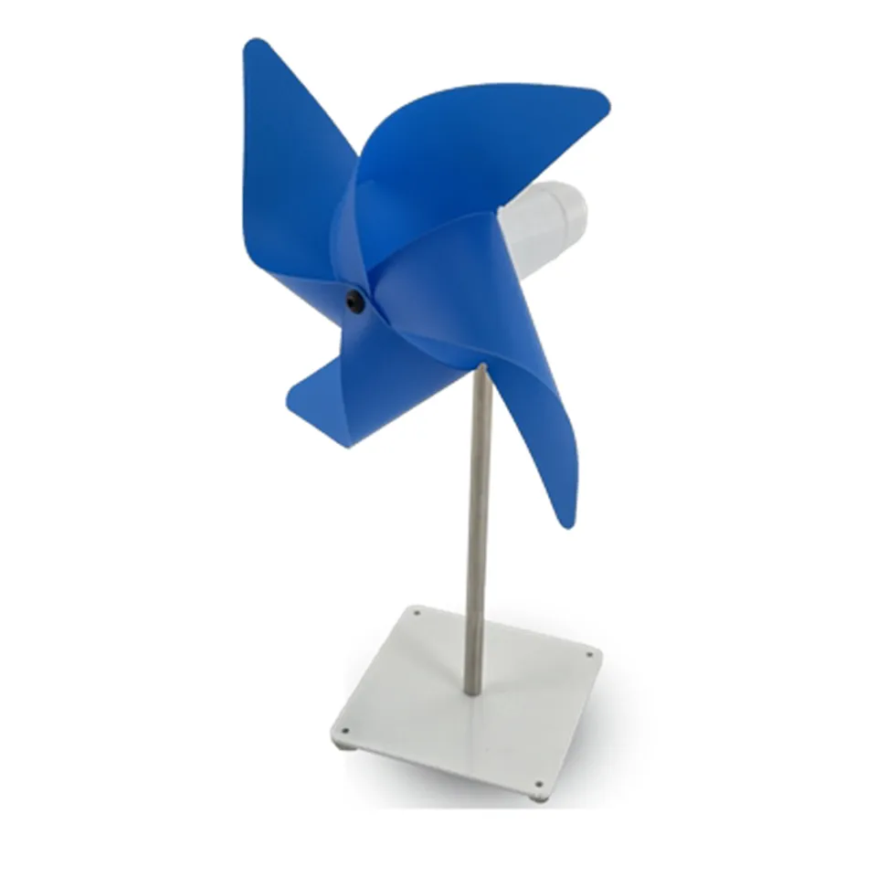 10 W miniatúrne štvorpostrí veterný mlyn generátor veternej energie DIY Pinwheel Toy Night Light Tvoring Supplies