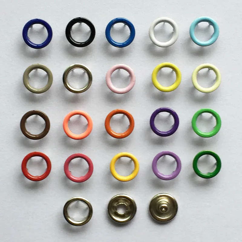 10 ~ 200 set 9,5 mm kovové hroty gombíky CLAPS CLAMPS Press Detské posúvače Detské sklzy pracky pre gombíky na starostlivosť o pleť zachytávajú upevňovacie prvky