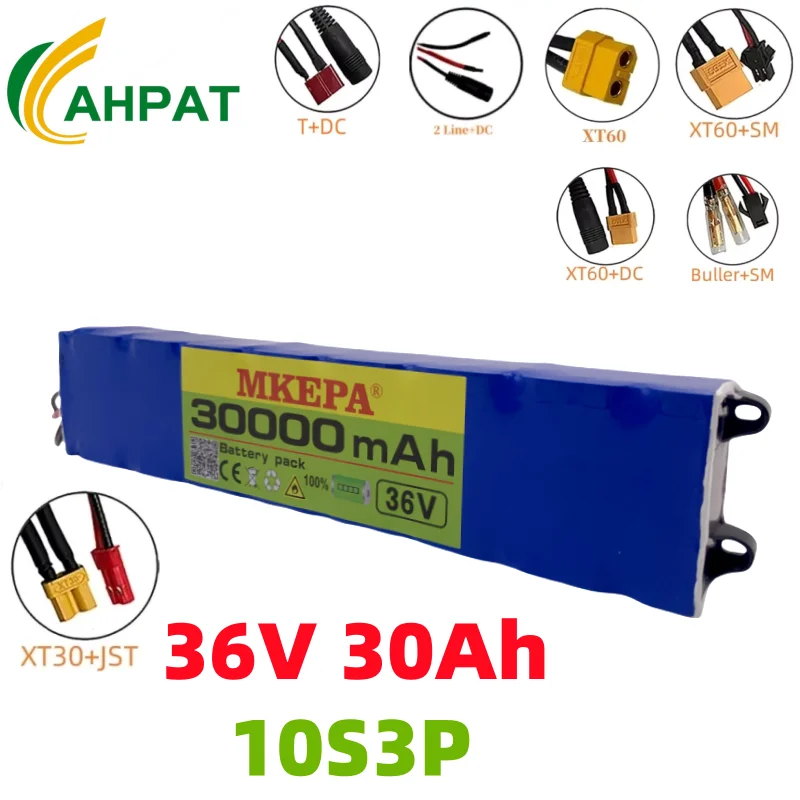 100% 36V 30AH Scooter Batéria pre batériu pre Xiaomi Mijia M365 36V 100000 mAh batéria BATICKÝ SKÚSENOSTI BMS BMS pre Xiaomi M365