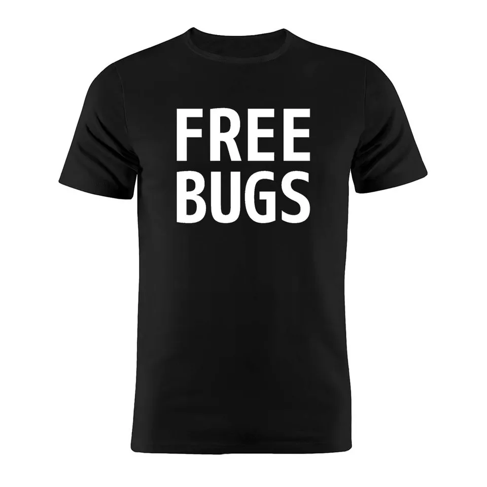 100% bavlnená unisexová tričká programátor Web Developer Web Develow Free Bugs Funny Gift Tee