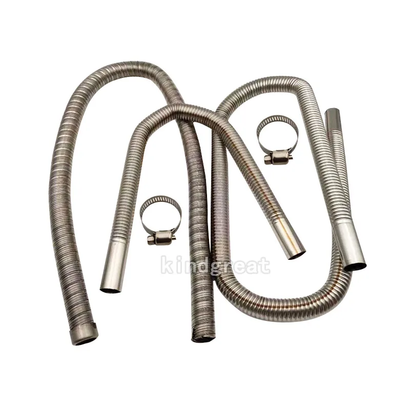 100 cm Dual-Layerair 60 cm 120 cm 24 mm dieselový ohrievač z nehrdzavejúcej ocele Hadica Hades pre Webasto Eberspacher