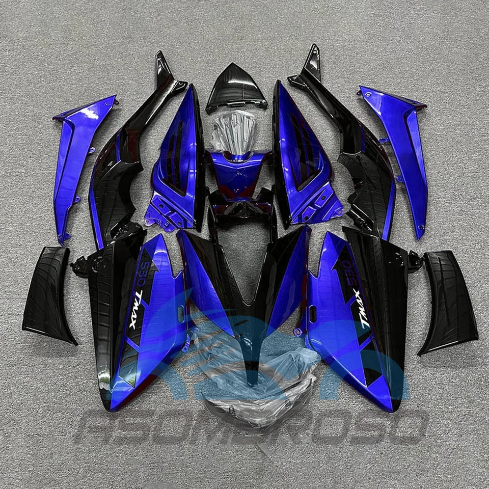 100% Fit Faquings TMAX530 15 16 Motocykelový trhový kapotážový panel Panel ABS Plastic pre Yamaha T-Max530 2015 2015 2016