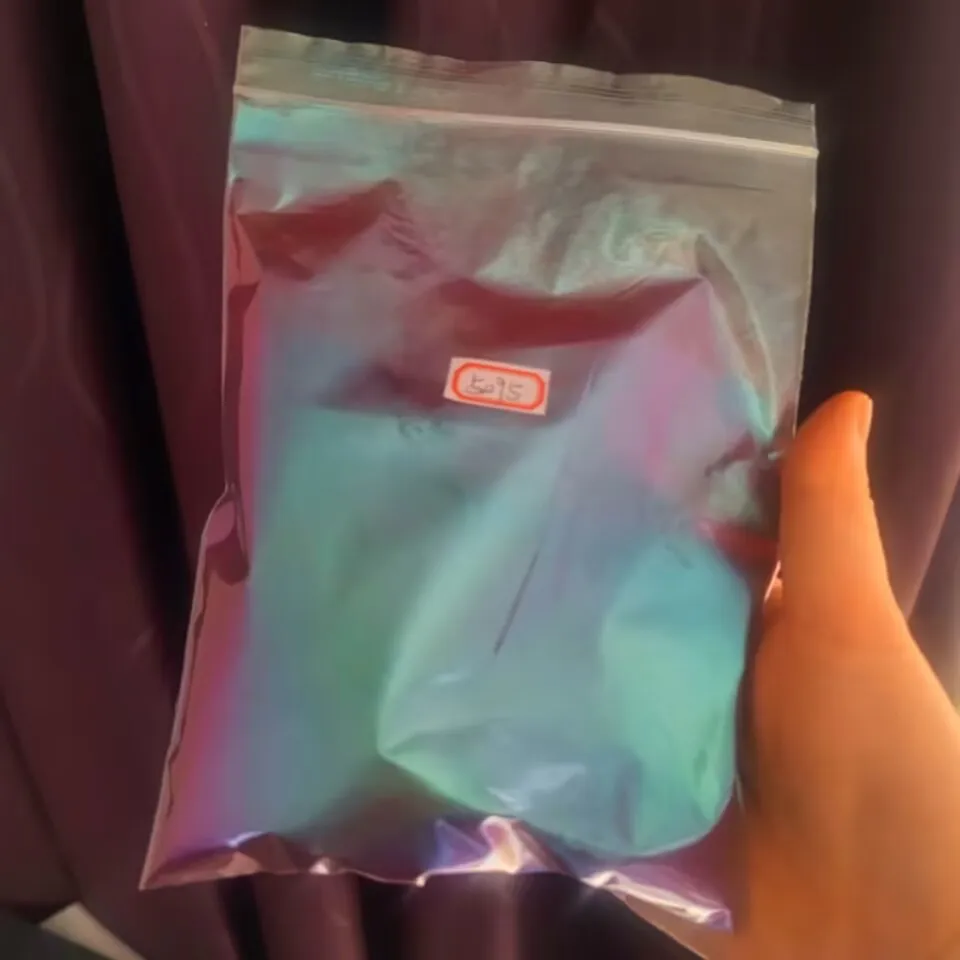 100 g/vrecka zmena chameleónového pigmentu práškový posun