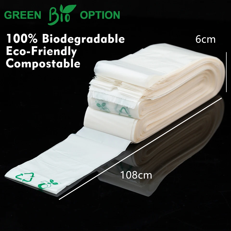 100 ks/box Biodegradovateľné klipové kryty objímky EZ Green Option Univerzitné tašky pre kazetové tetovacie pero stroj 6 *108 cm