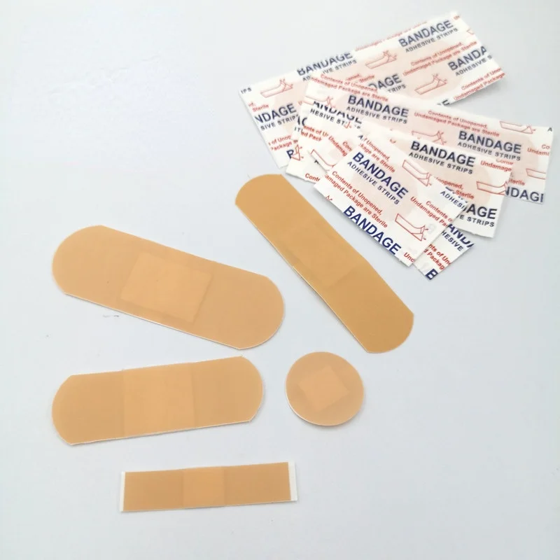 100 ks First Aid Waterproof Rana Prieprava Medical Anti-Bacteria Band Aid pre domáce cestovanie prvá pomoc súpravy Núdzové súpravy