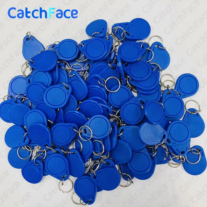 100 kusov RFID M1 13,56 kHz Keychain Keyfob Card Reader pre zámky dverí