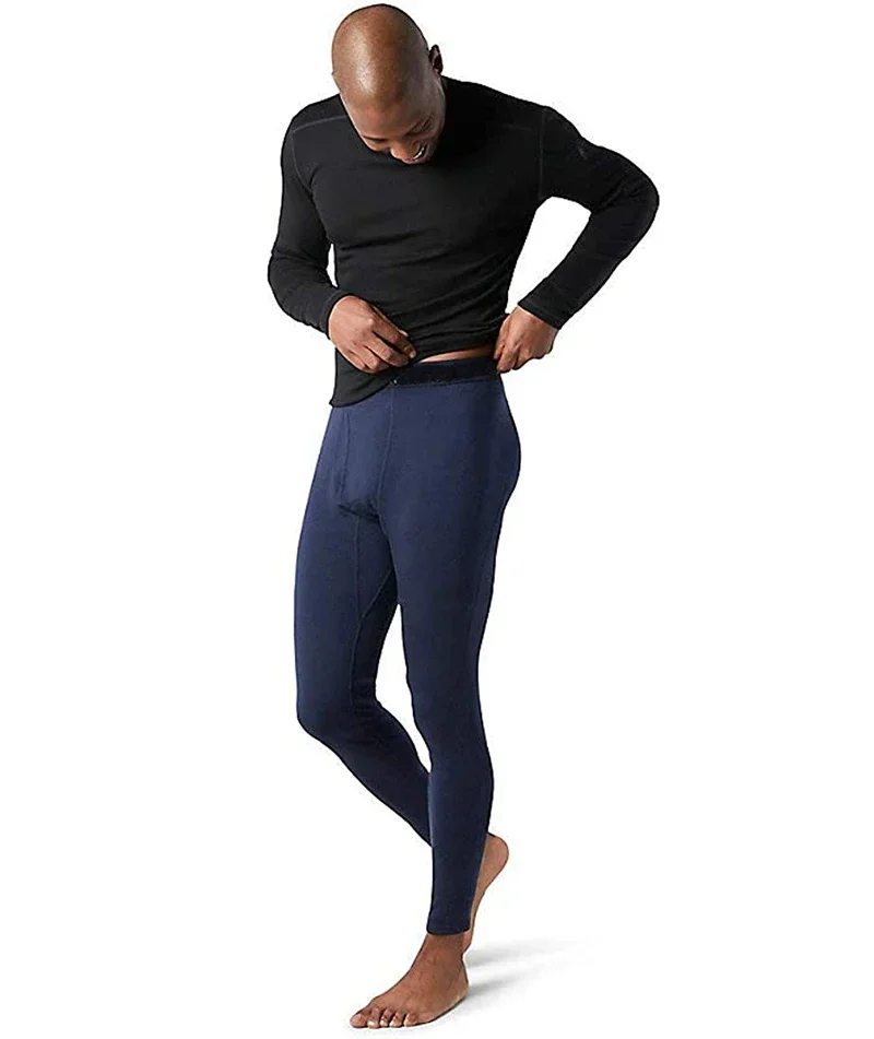 100% merino vlnená základná vrstva Pánske spodné nohavice zimné merino vlnené ľahké stredné tepelné tepelné spodné prádlo Long Johns 180 g