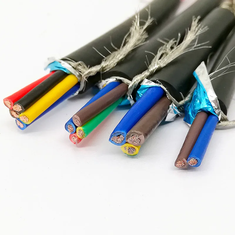 100 metrov 14 AWG Shielded káblový drôt 17 AWG 16 AWG 2/3/4/5/5/6-COR CORE PURE COPPER RVVP Ovládací kábel WILL WIRN WIR