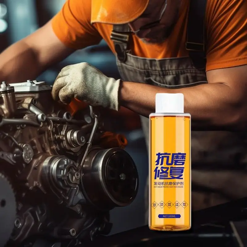 100 ml motorového činidla valca Aditívny olej na redukciu hluku motora Oprava Oprava oleja Zníženie trenia