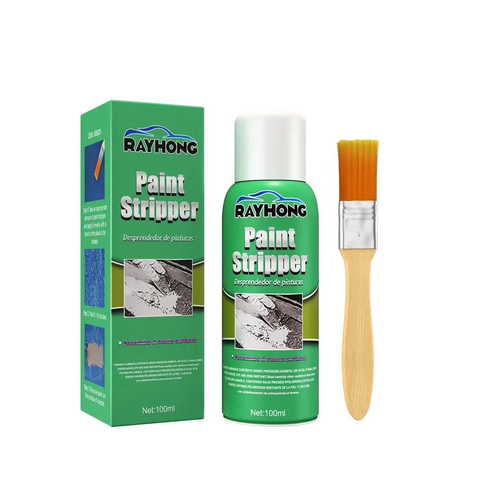100 ml odstraňovačov náteru striptéra na laku pre automatické morské farby stena Graffiti Correction Demand Rýchla odlupovacia farba s kefou