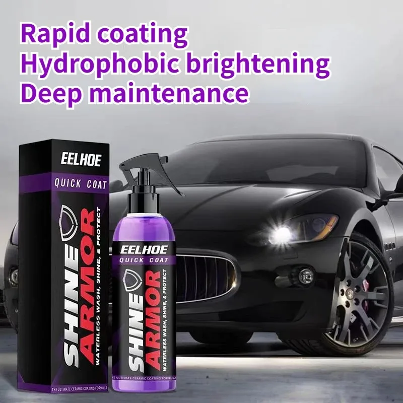 100 ml rýchleho povlaku Vysoký ochrana lesk Armor keramické keramické umývanie automobilu Coating Čistenie nano leštiaceho farby vosk