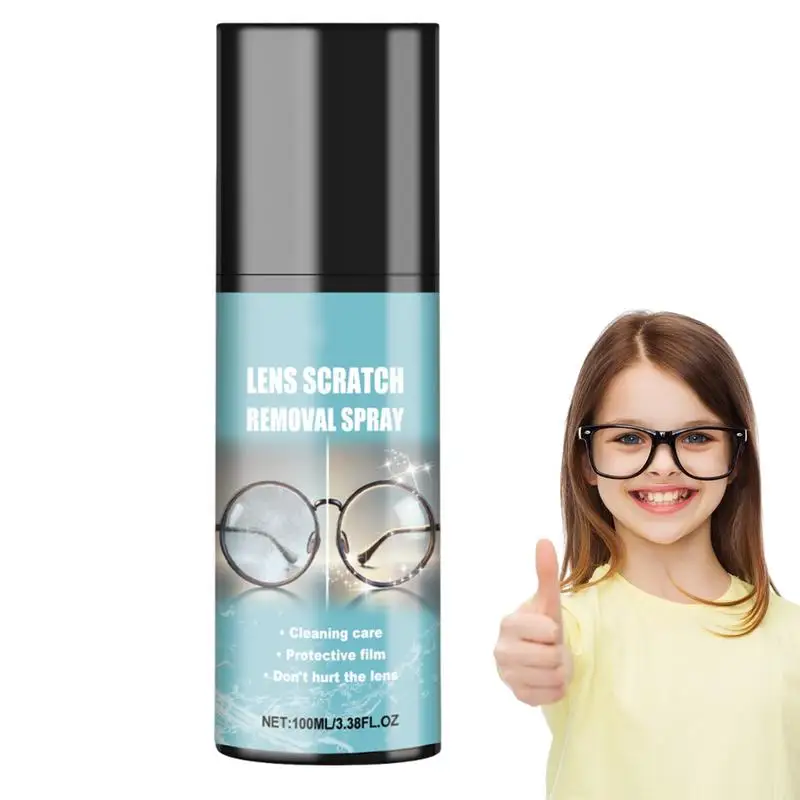 100 ml šošovky Scratch Demonser Scrap sprej na okuliare Čistiaci čistič sprej Profesionálne okuliare na okuliare a čistenie fotoaparátu